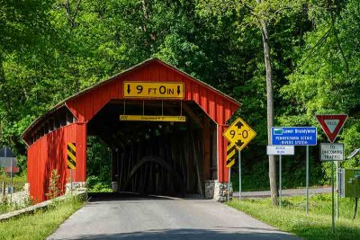 First 2022 Ride Over the Frog Hollow Covered Bridge #2