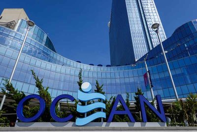 The Ocean Casino on the Atlantic City Boardwalk