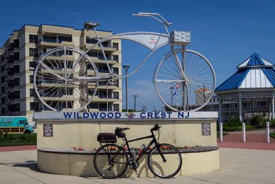 Wildwood Crest Bike Sculpture