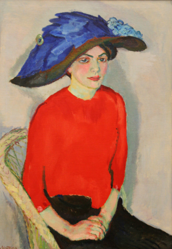Jan Sluijters. Portrait of a woman. 1912.