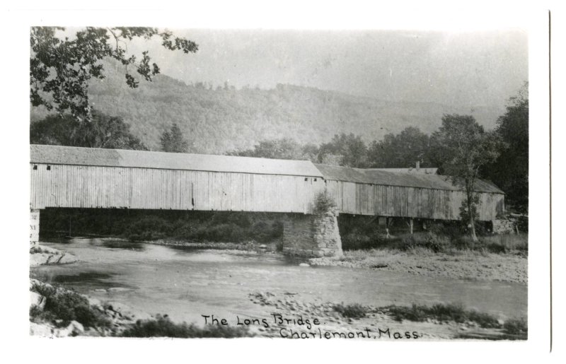 The Long Bridge. Charlemont, Mass. 