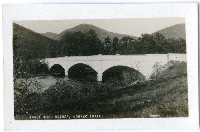Three Arch Bridge, Mohawk Trail. (Putnam) 