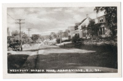 Westport Harbor Road, Adamsville R.I. 36.