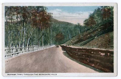 Mohawk Trail through the Berkshire Hills. (Hunt Bros.)