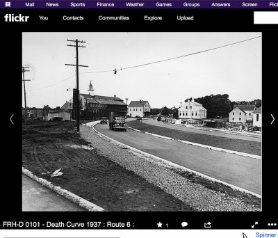 Spinner Death Curve 1937, Route 6 (Spinner Pubs.)