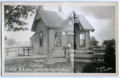 223 R. R. Sta., North Westport, Mass. (repro)