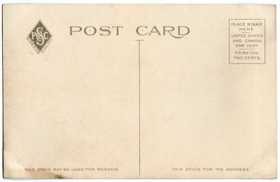 R.R. Station New Bedford Mass. reverse