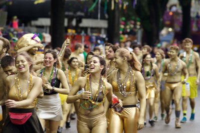 Parade on St Charles