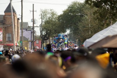 Waiting for the rest of the Zulu parade