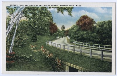 Mohawk Trail approaching Shelburne Summit, Mohawk Trail, Mass.