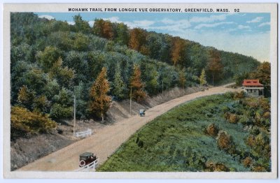 Mohawk Trail from Longue Vue Observatory, Greenfield, Mass. 92