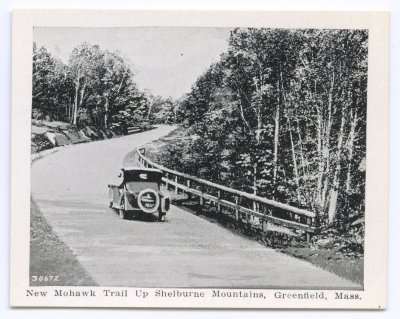 New Mohawk Trail Up Shelburne Mountains, Greenfield, Mass.