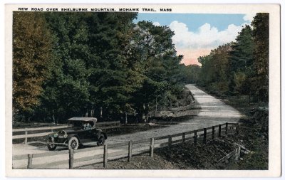 New Road over Shelburne Mountain, Mohawk Trail, Mass.