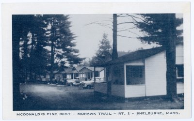 McDonald's Pine Rest - Mohawk Trail - Rt. 2 - Shelburne, Mass.