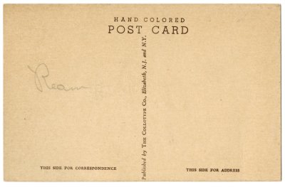 Maple Sugar Shop, Mohawk Trail, Shelburne Falls, Mass. reverse