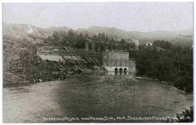 Deerfield River and Power Sta., No.4, Shelburne Falls, Mass. No. 13.