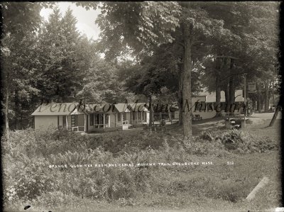 Orange Glow Tea Room and Cabins, Mohawk Trail, Shelburne, Mass. 512.