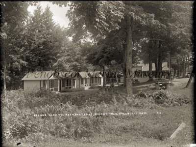 Orange Glow Tea Room and Cabins, Mohawk Trail, Shelburne, Mass. 512. 