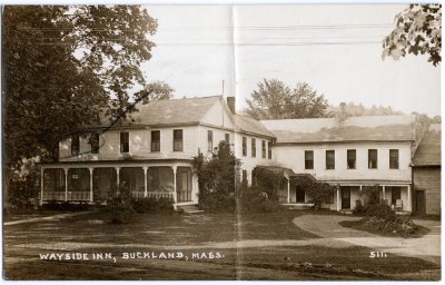 Wayside Inn, Buckland, Mass. 511 