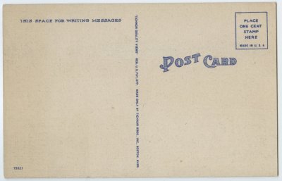 Deerfield Valley, along the Mohawk Trail, Mass. reverse