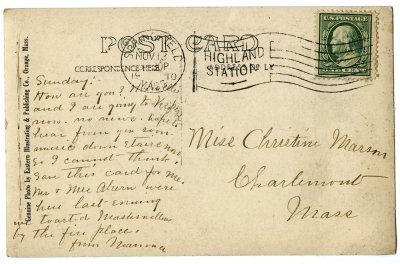 Birdseye View of Fairground, Charlemont Mass. 8. reverse