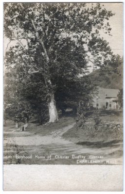 Boyhood Home of Charles Dudley Warner, Charlemont, Mass. 
