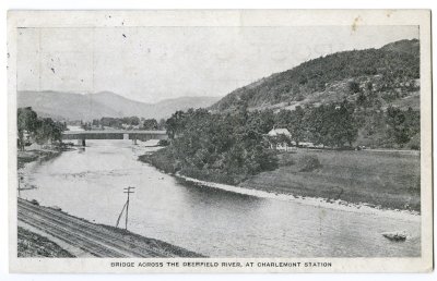Bridge across the Deerfield River, at Charlemont Station 