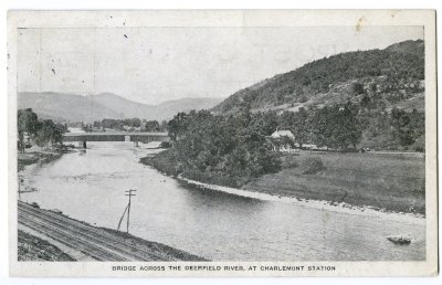 Bridge across the Deerfield River, at Charlemont Station