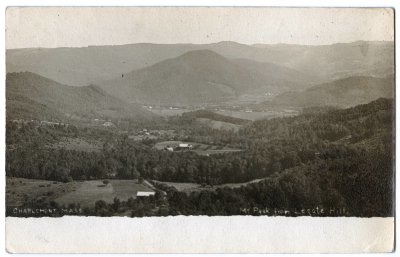 Charlemont, Mass. Mt. Peak from Legate Hill.