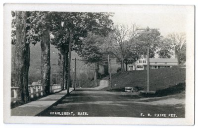 Charlemont, Mass. E.W. Paine Res.