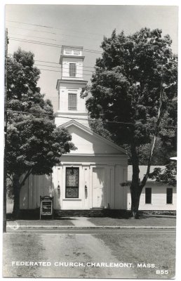 Federated Church, Charlemont, Mass. B55 
