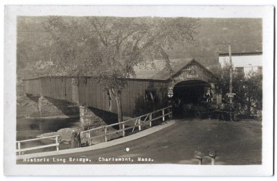 Historic Long Bridge, Charlemont, Mass. 
