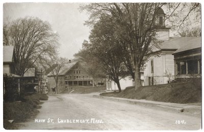 Main St. Charlemont, Mass. 104. 