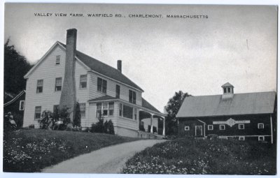 Valley View Farm, Warfield Rd., Charlemont, Massachusetts