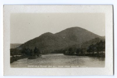 Deerfield River and Mt. Peak from Mohawk Trail. (Putnam)