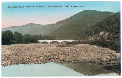 Deerfield River near Charlemont The Mohawk Trail, Massachusetts (Albertype)
