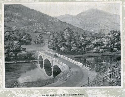 The Big Bridge over the Deerfield River. - A Trip over the Mohawk Trail (Lenhoff) p.28