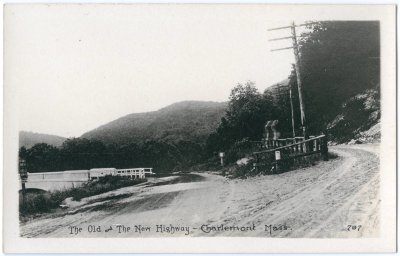 The Old and The New Highway - Charlemont Mass. 797