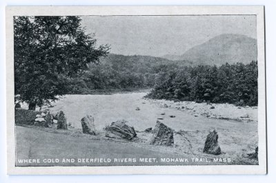 Where Cold and Deerfield Rivers Meet, Mohawk Trail, Mass.