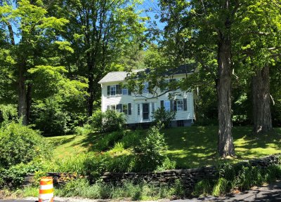 Wishbone Lodge on Deerfield River, Mohawk Trail Jun 2018