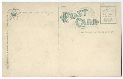 The Mohawk Trail. Near Charlemont, Mass. reverse