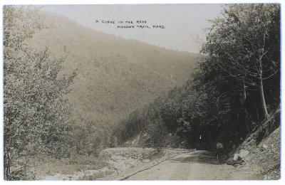 A Curve in the Road, Mohawk Trail, Mass 