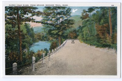 Along Cold River, from Bridge, Mohawk Trail, Mass. 64 