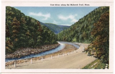 Cold River along the Mohawk Trail, Mass. 