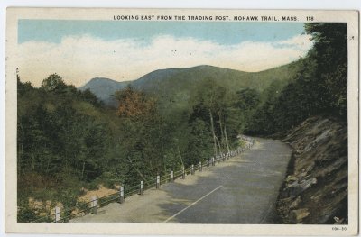 Looking East from the Trading Post, Mohawk Trail, Mass. 118 