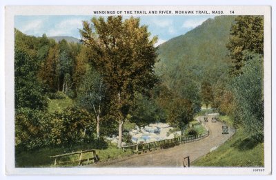 Windings of the Trail and River, Mohawk Trail, Mass. 14  
