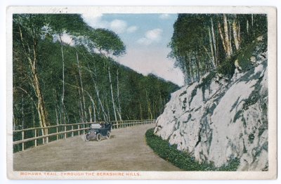 Mohawk Trail, through the Berkshire Hills.  