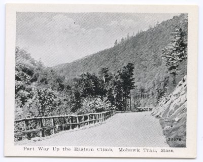 Part Way Up the Eastern Climb,Mohawk Trail, Mass. 