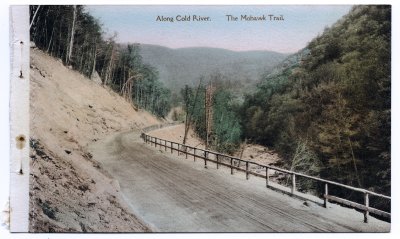 Along Cold River. The Mohawk Trail.