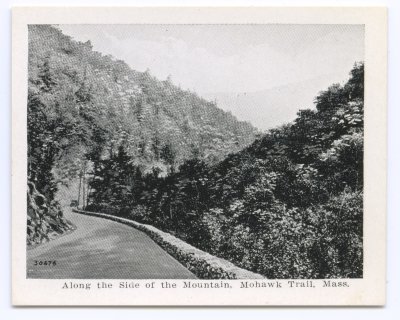Along the Side of the Mountain, Mohawk Trail, Mass.